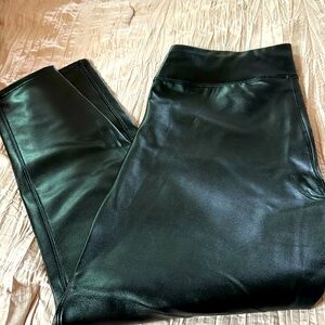 NWT GAP FAUX LEATHER LEGGINGS.